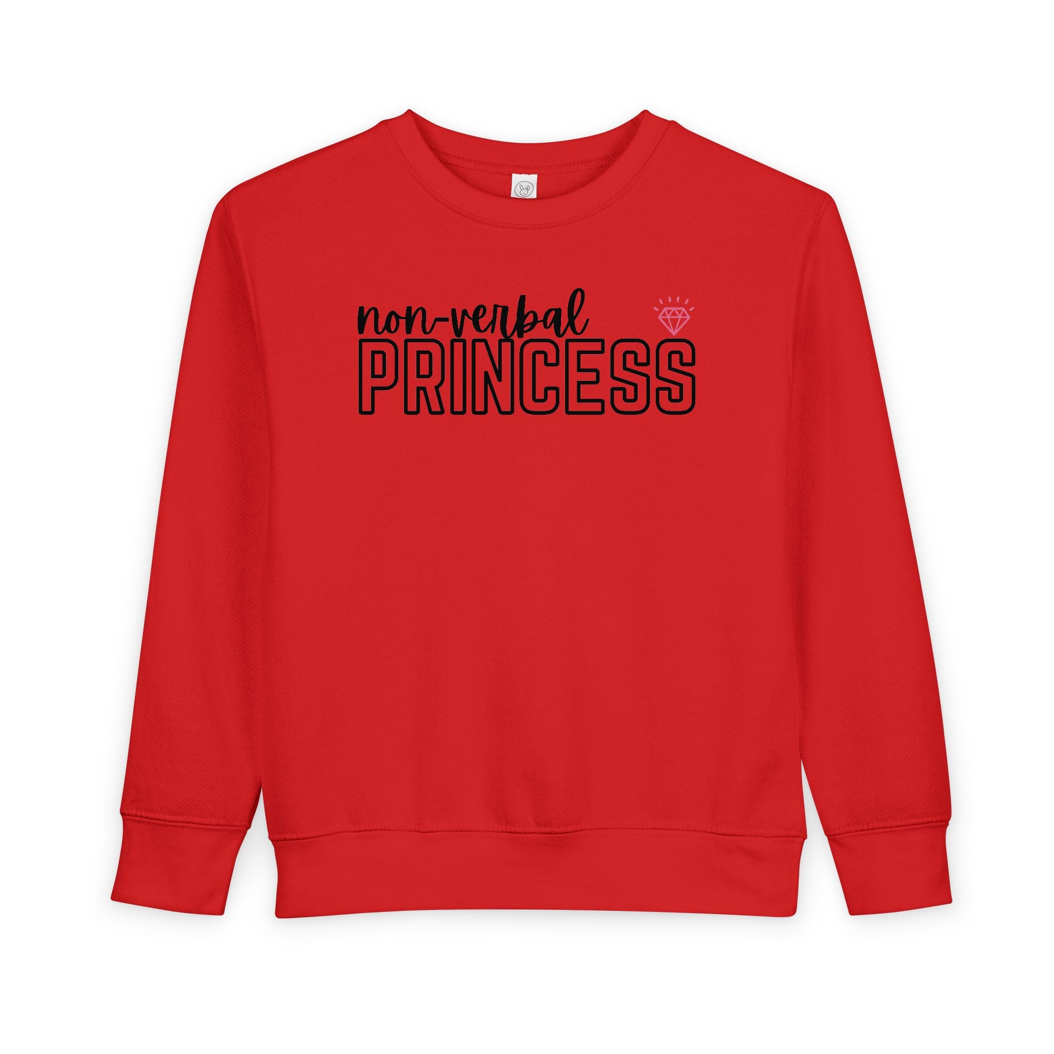 “Non-Verbal Princess” Toddler Sweater