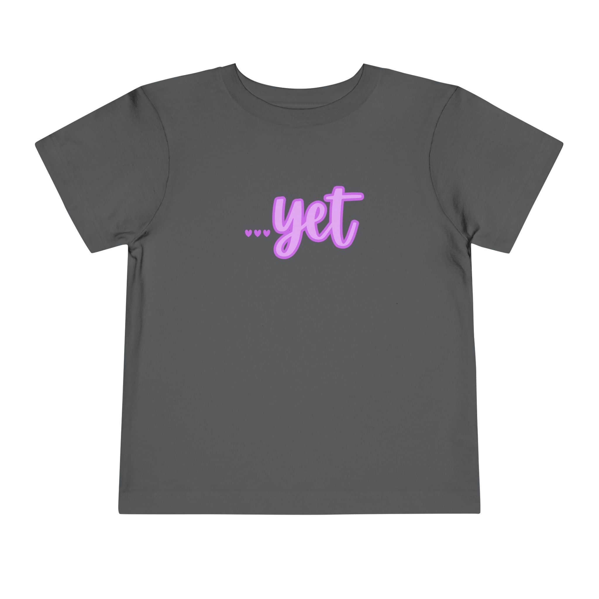 "The Power Of ...Yet (Hearts)" Toddler Tee