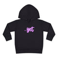 "The Power Of ...Yet (Hearts)" Toddler Hoodie