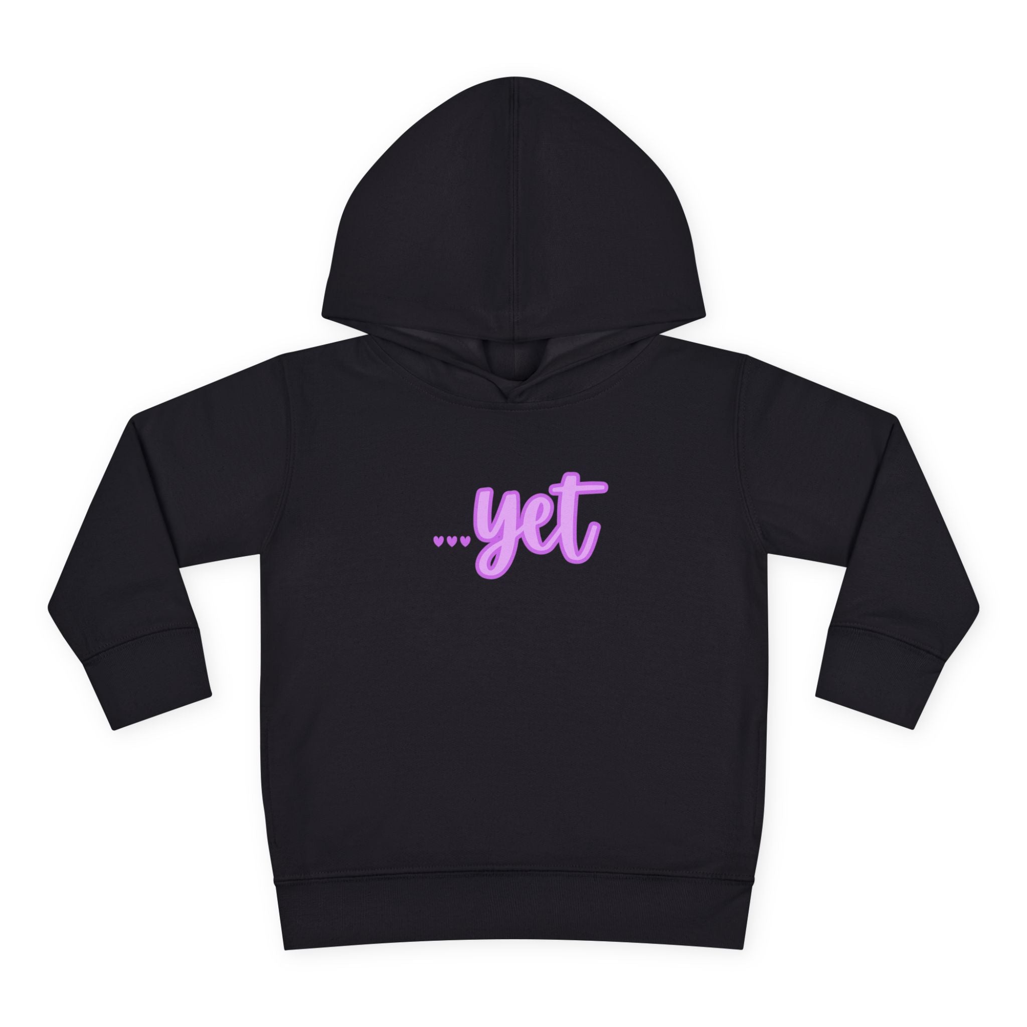 "The Power Of ...Yet (Hearts)" Toddler Hoodie