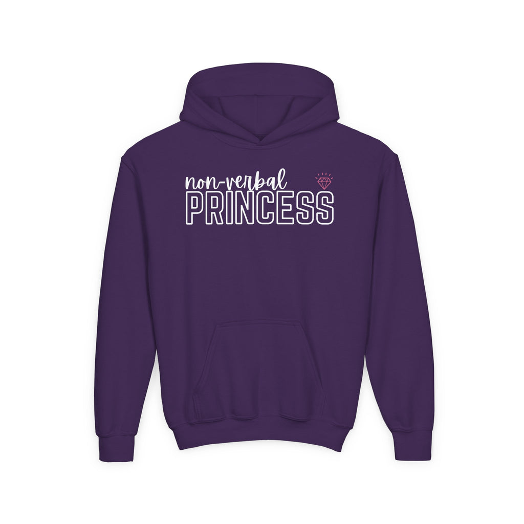 “Non-Verbal Princess” Youth Hoodie