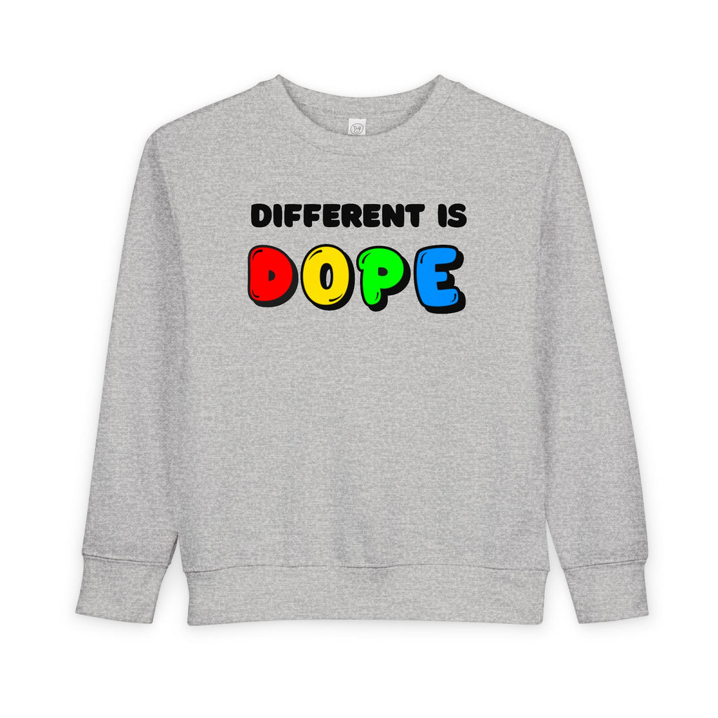 “Different Is Dope” Toddler Sweater