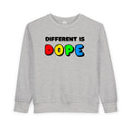 “Different Is Dope” Toddler Sweater