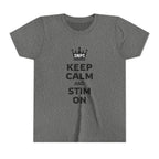 “Keep Calm & Stim On” Youth Tee
