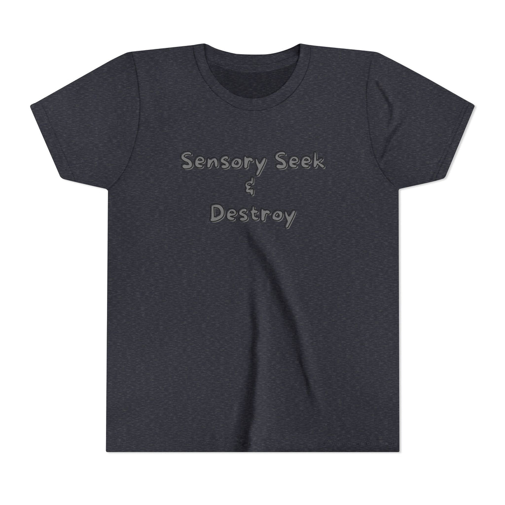“Sensory Seek & Destroy” Youth Tee
