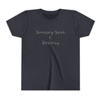 “Sensory Seek & Destroy” Youth Tee