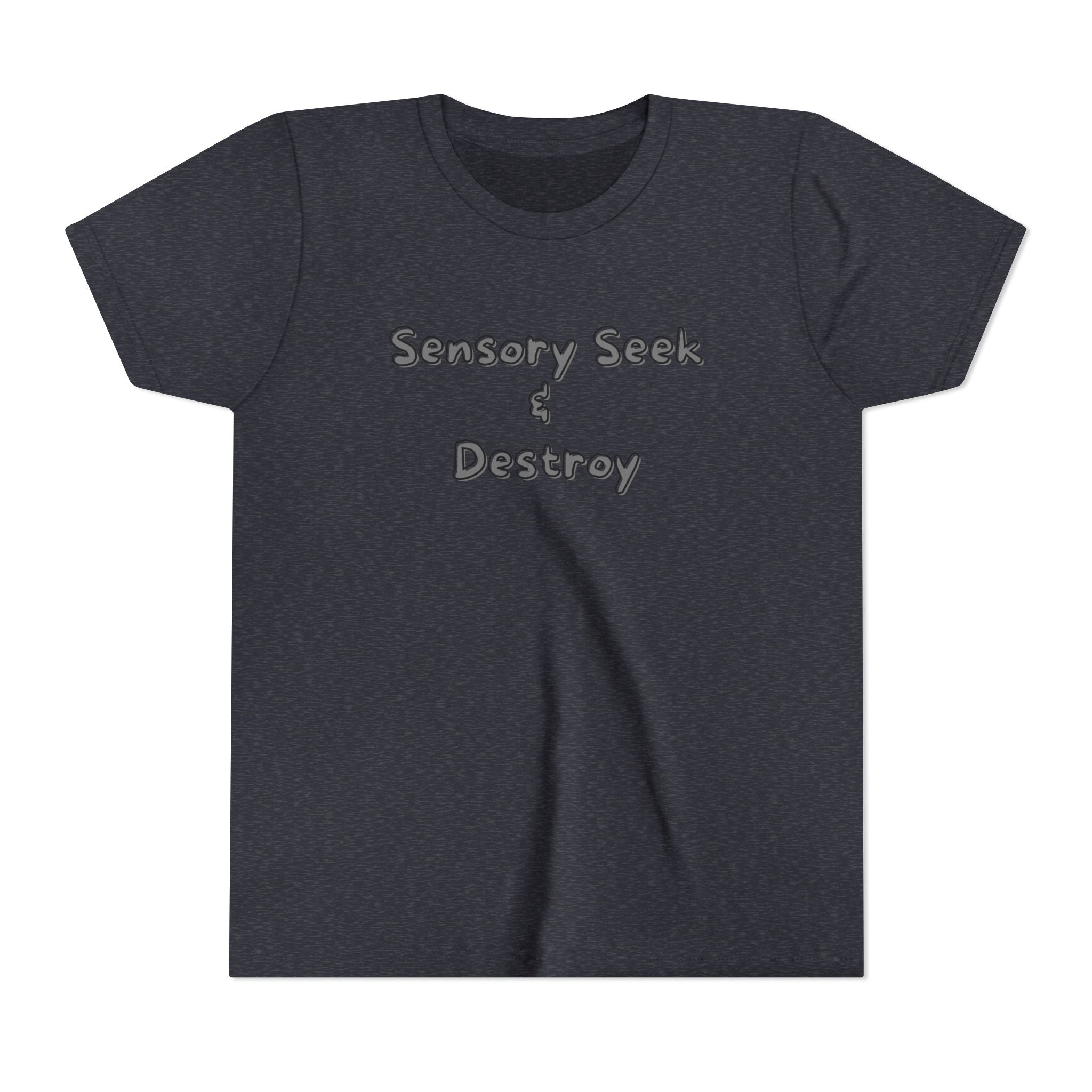 “Sensory Seek & Destroy” Youth Tee