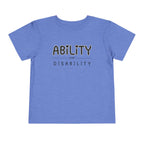 "Ability Over Disability" Toddler Tee
