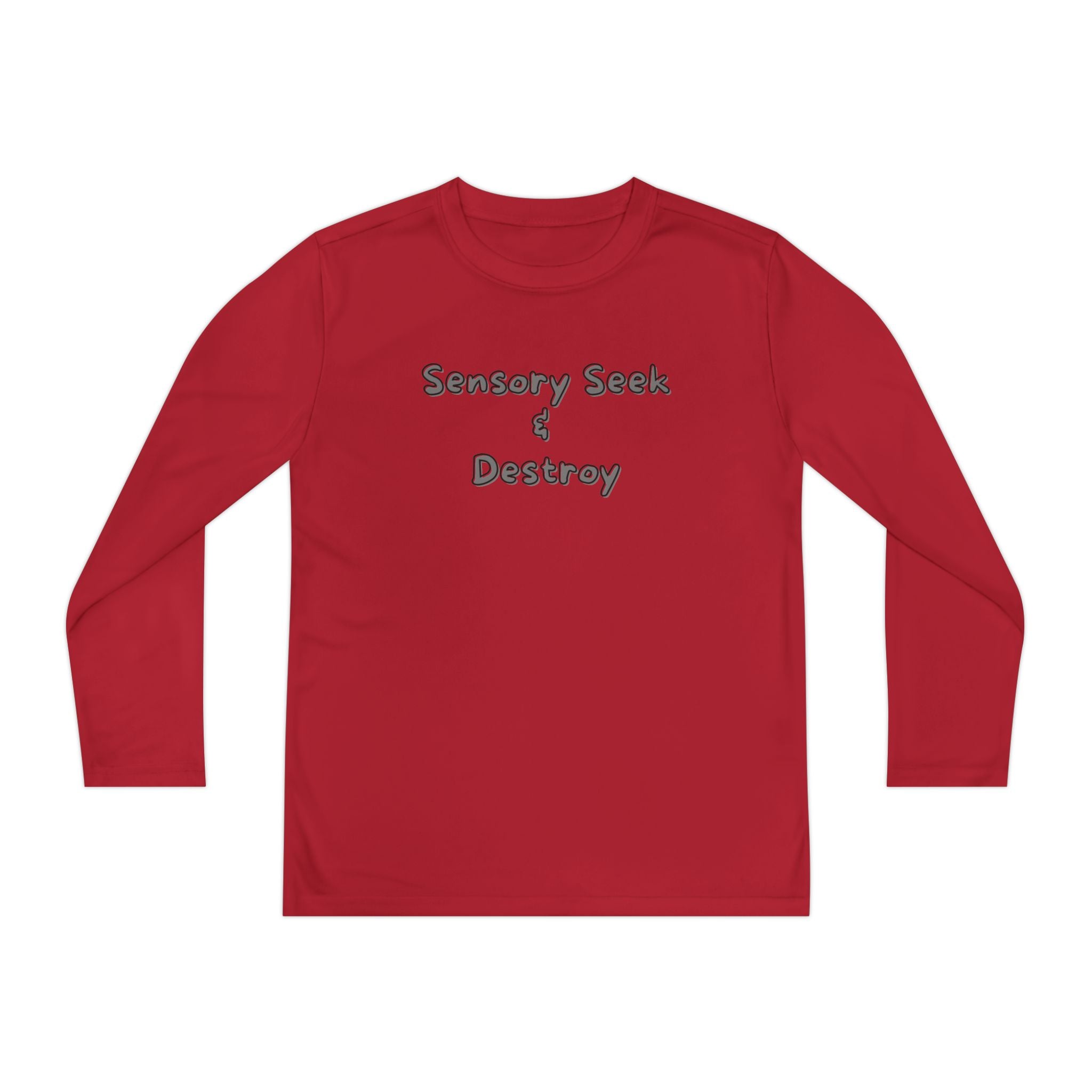 "Sensory Seek & Destroy" Youth Long Sleeve