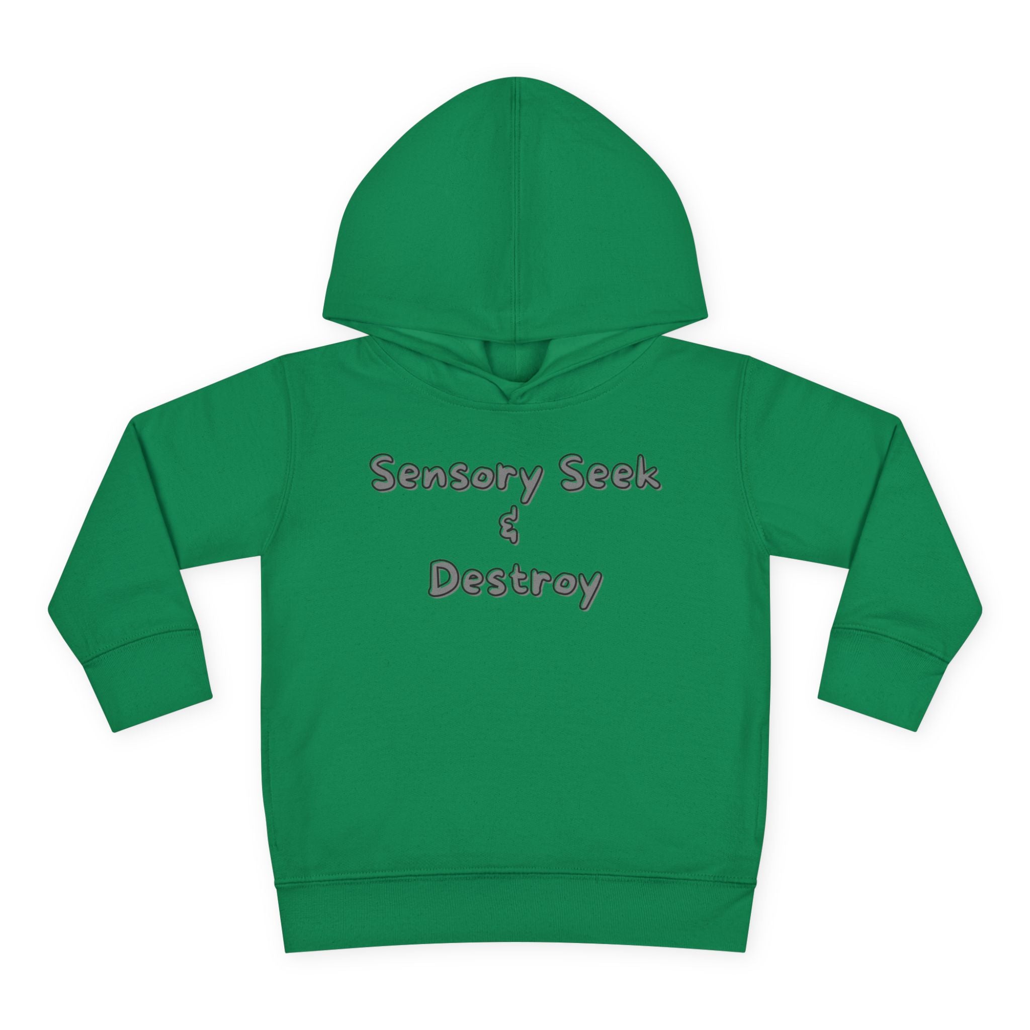 “Sensory Seek & Destroy” Toddler Hoodie
