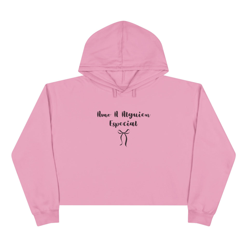 “Amo A Alguien Especial” Women’s Cropped Hoodie