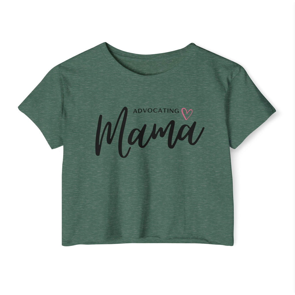“Advocating Mama” Women’s Crop Top