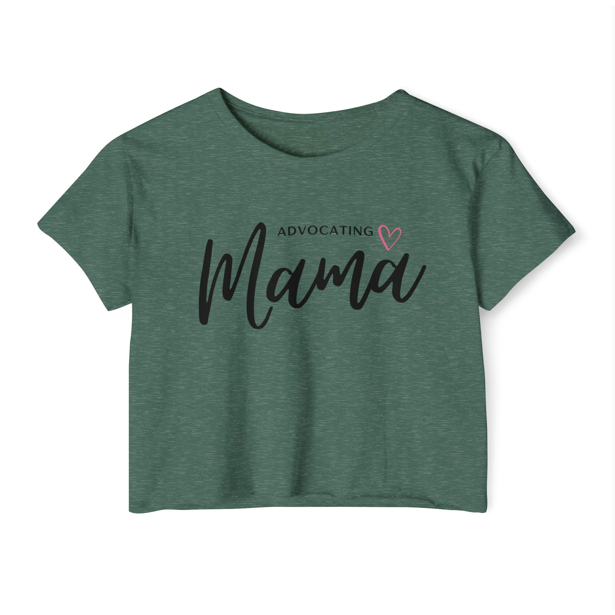 “Advocating Mama” Women’s Crop Top