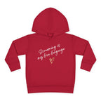 “Screaming Is My Love Language” Toddler Hoodie