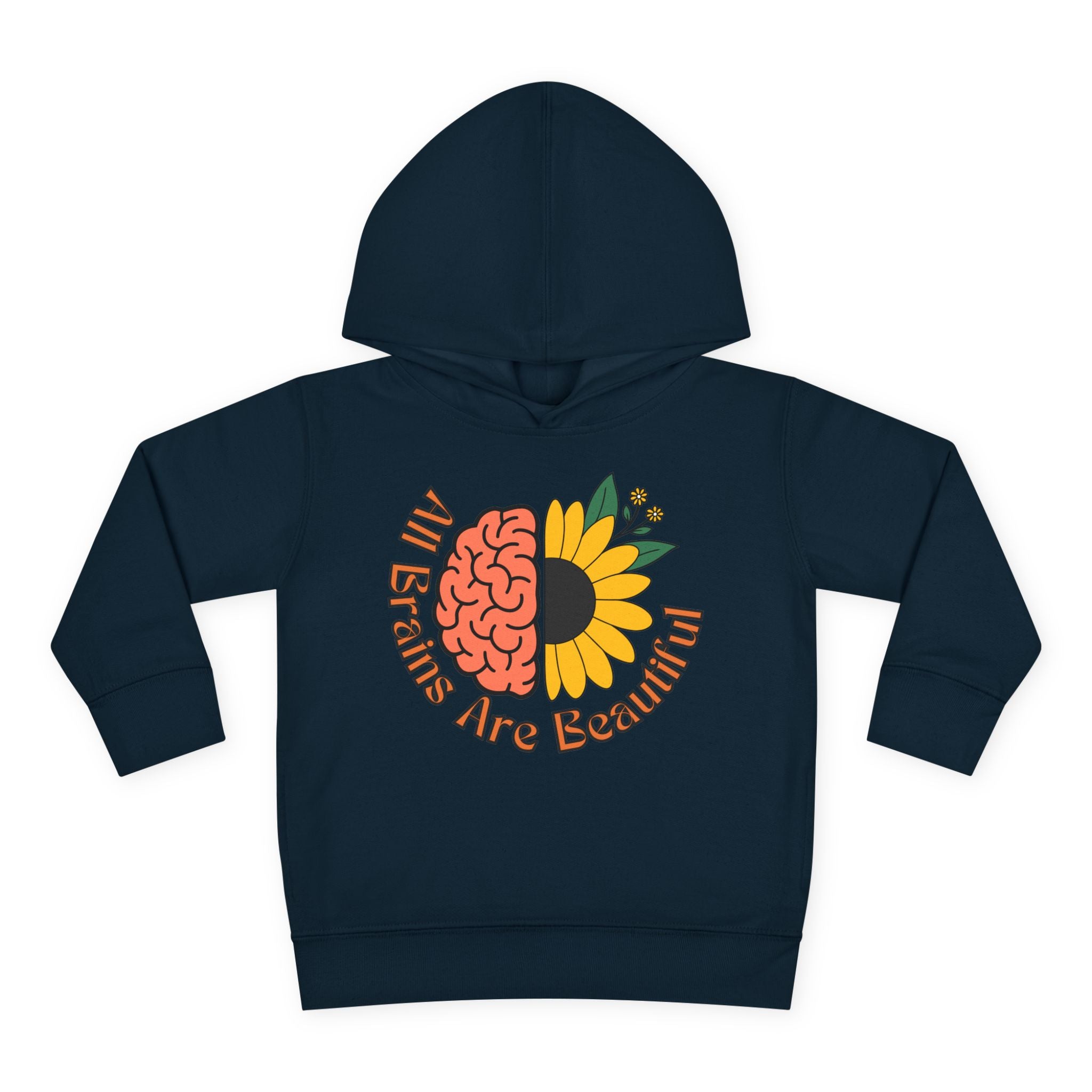 “All Brains Are Beautiful” Toddler Hoodie