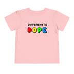 "Different Is Dope" Toddler Tee