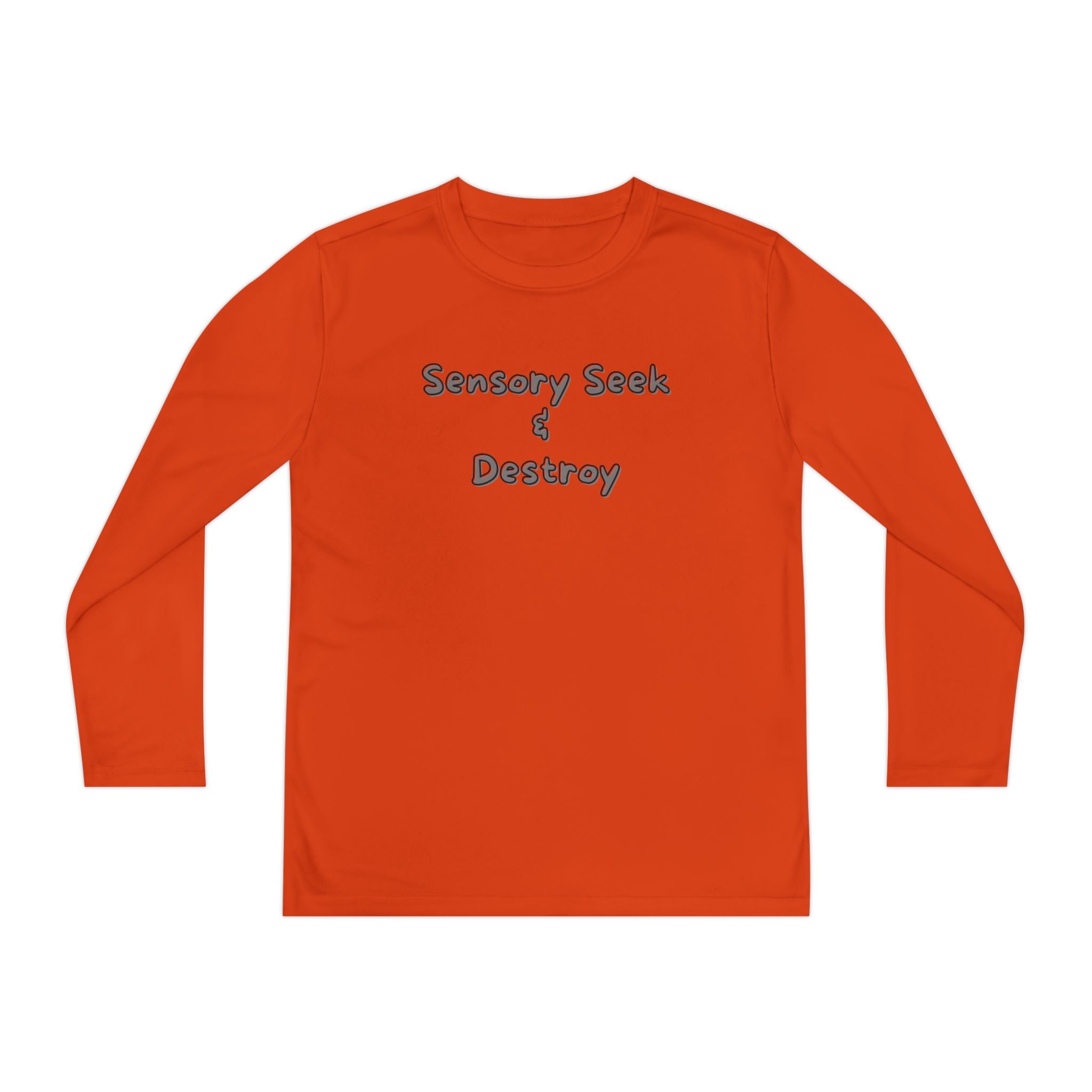 "Sensory Seek & Destroy" Youth Long Sleeve
