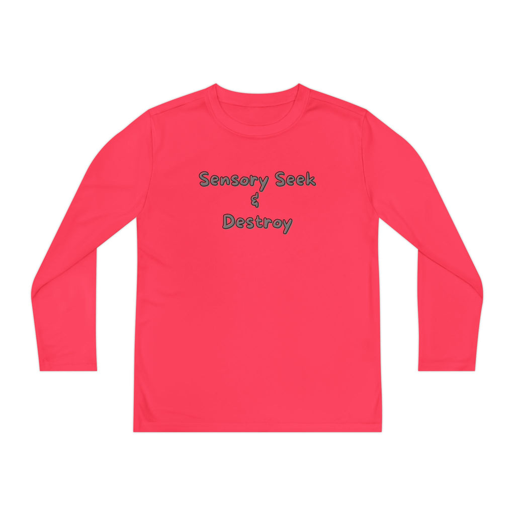 "Sensory Seek & Destroy" Youth Long Sleeve