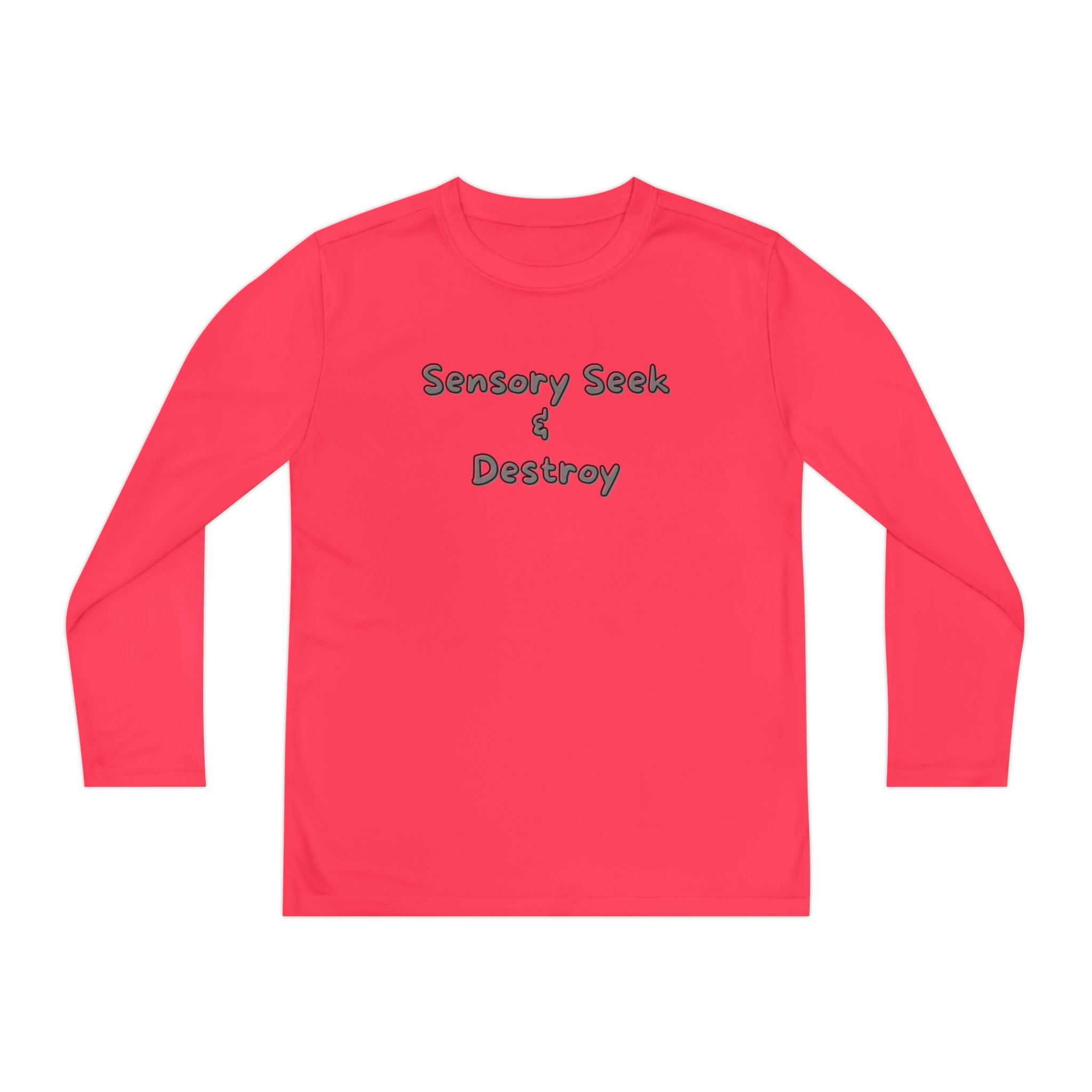 "Sensory Seek & Destroy" Youth Long Sleeve