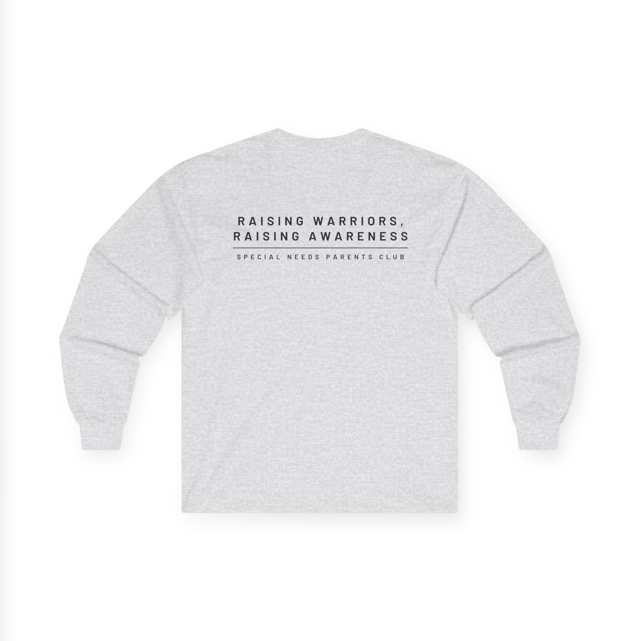 “Raising Warriors, Raising Awareness” SNPC Mens Long Sleeve