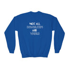 “Not All Disabilities Are Visible” Youth Sweater