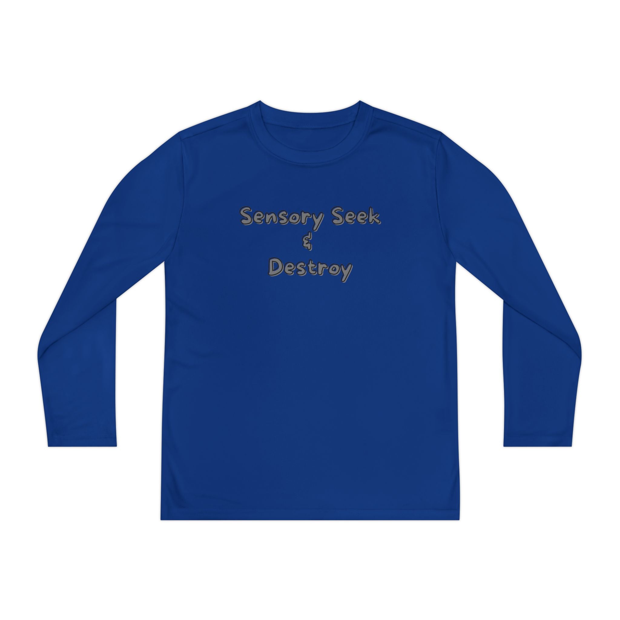 "Sensory Seek & Destroy" Youth Long Sleeve