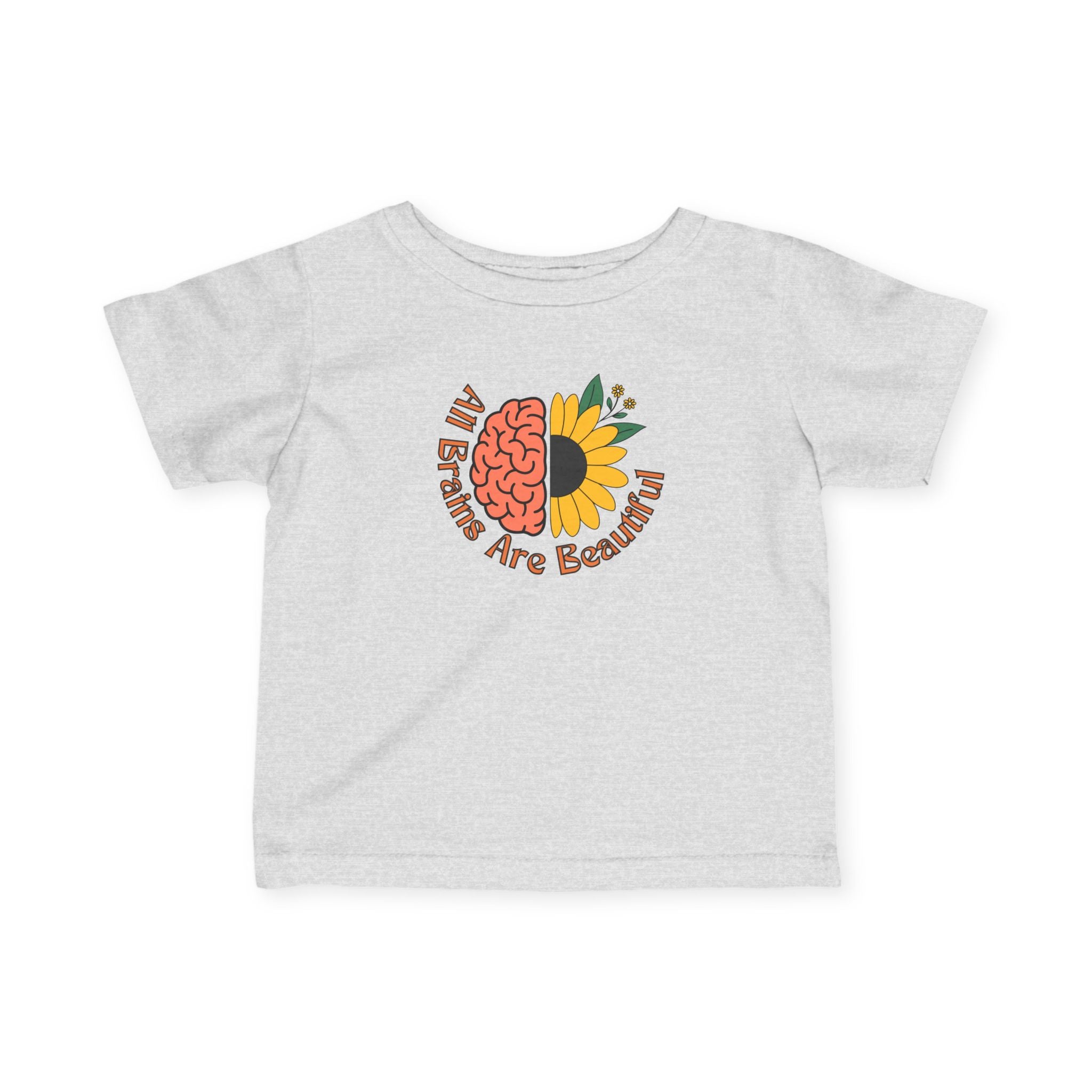 “All Brains Are Beautiful” Infant Tee