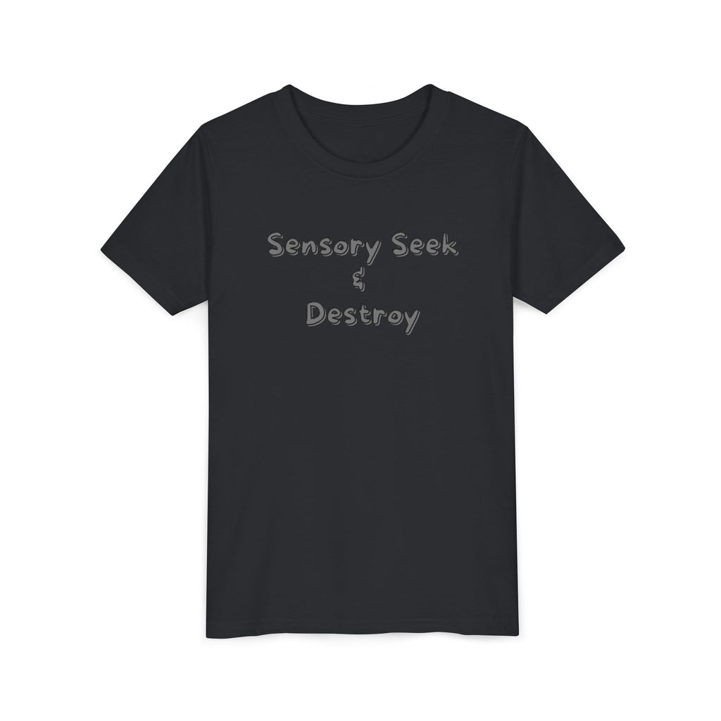 “Sensory Seek & Destroy” Youth Tee