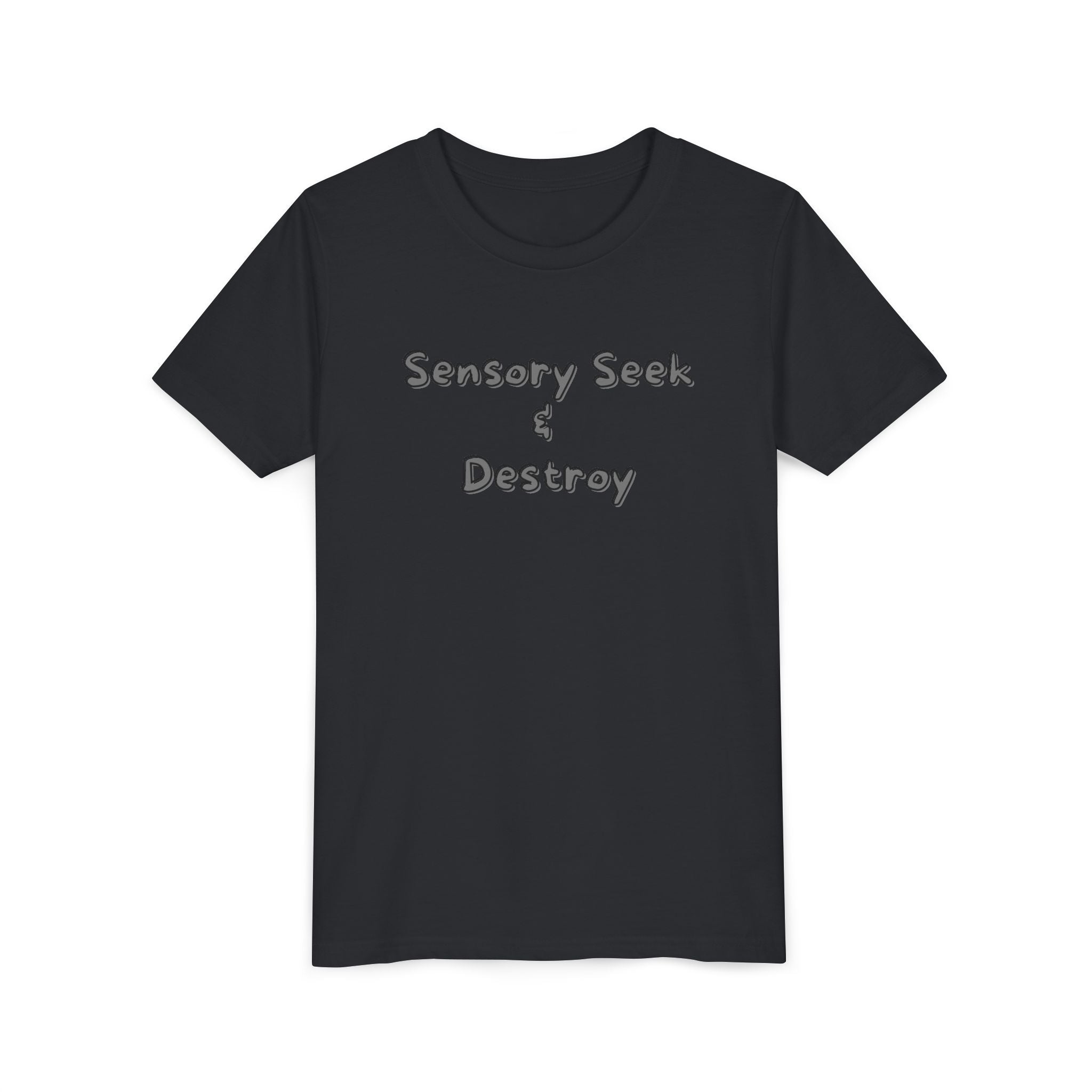 “Sensory Seek & Destroy” Youth Tee