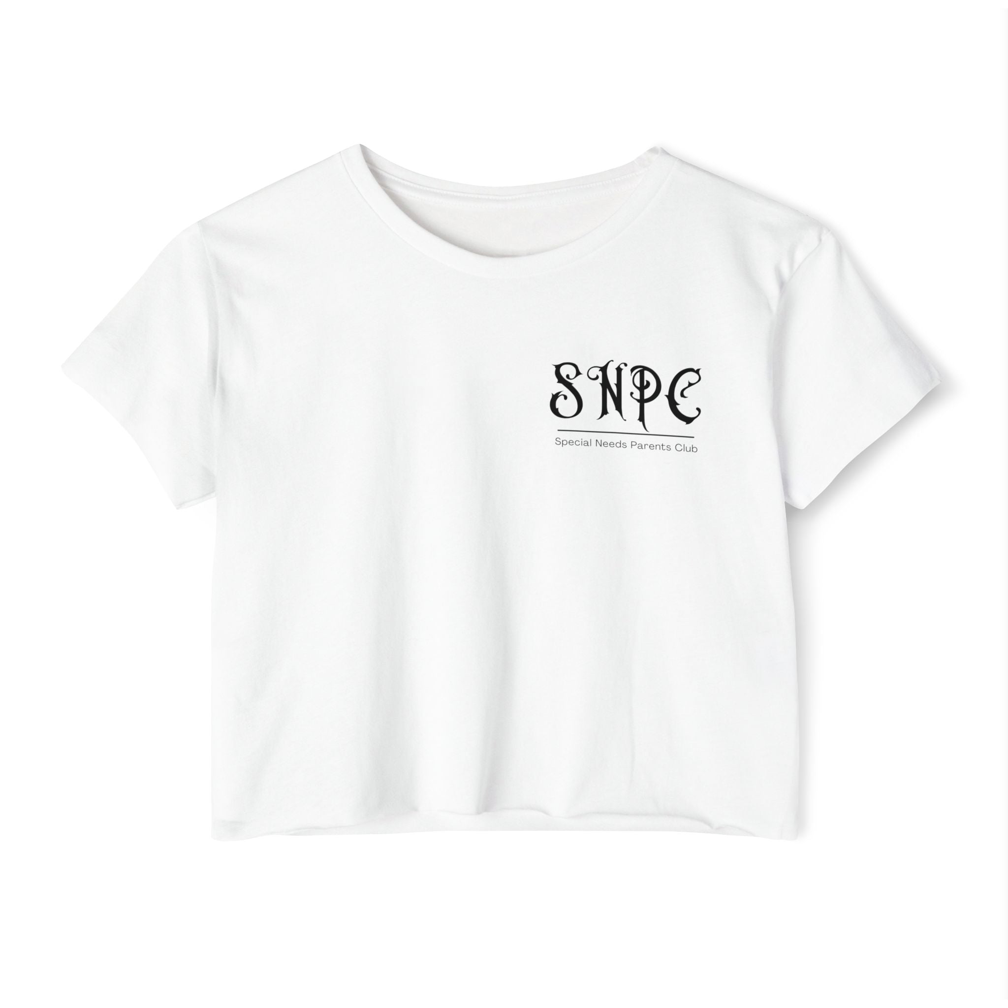 “All Abilities Rock” SNPC Women’s Crop Top