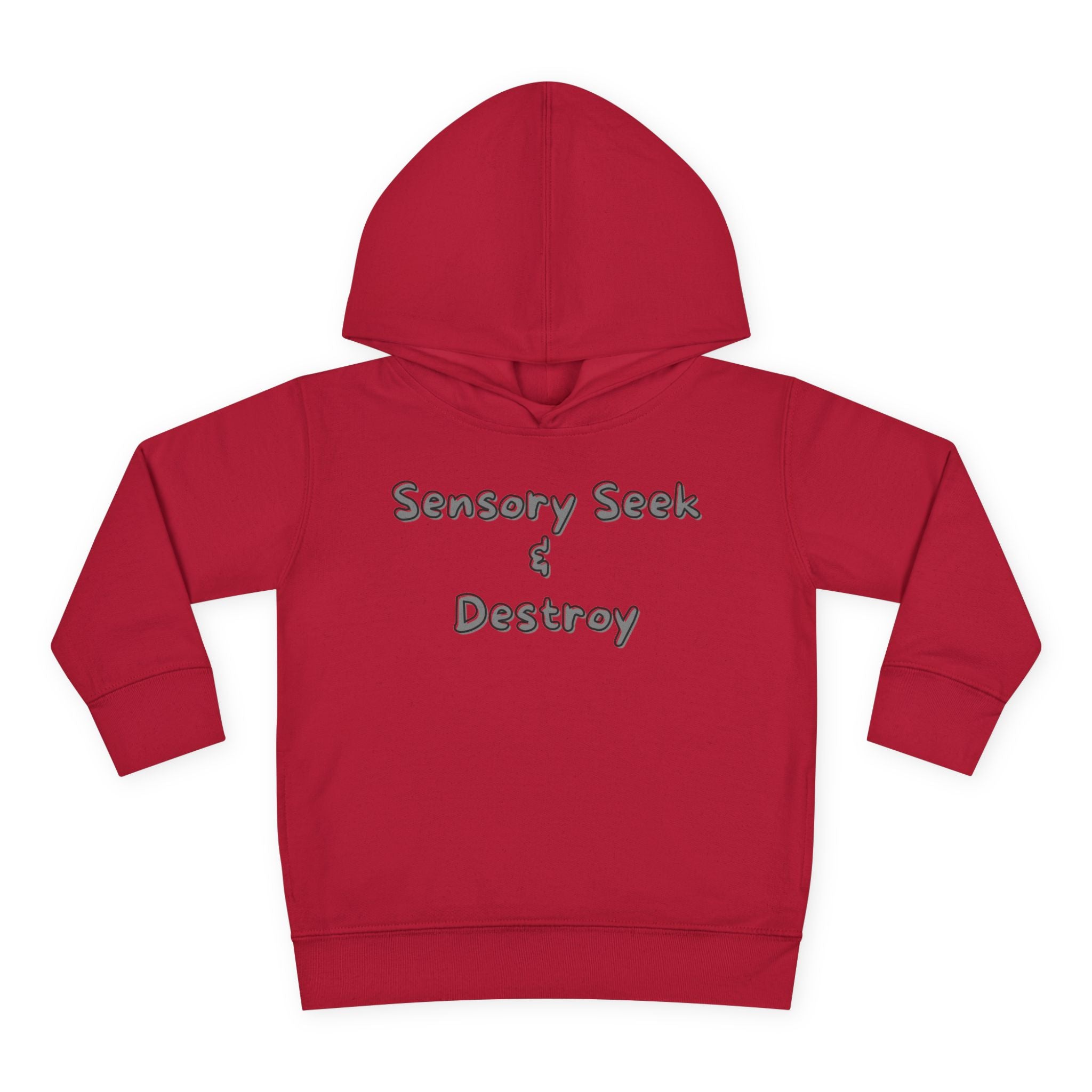 “Sensory Seek & Destroy” Toddler Hoodie