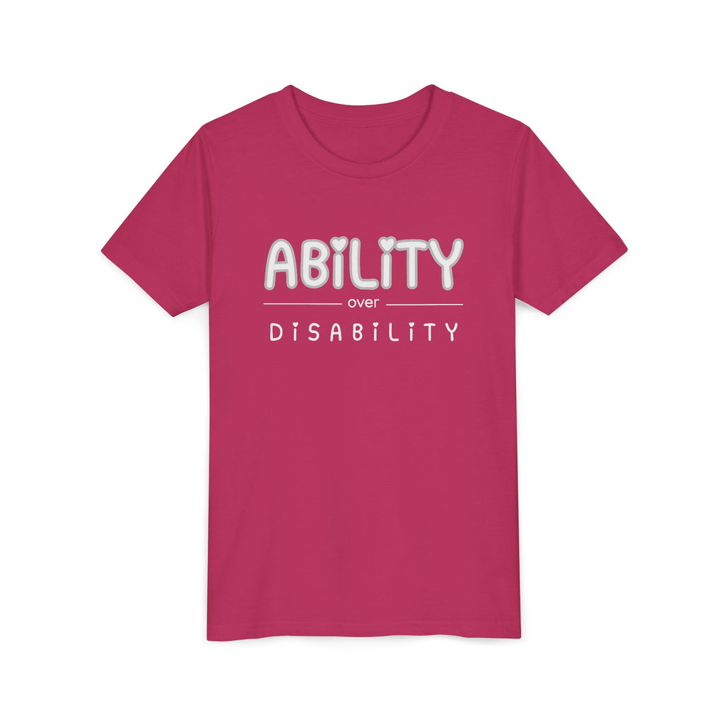 “Ability Over Disability” Youth Tee