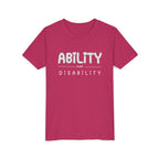 “Ability Over Disability” Youth Tee