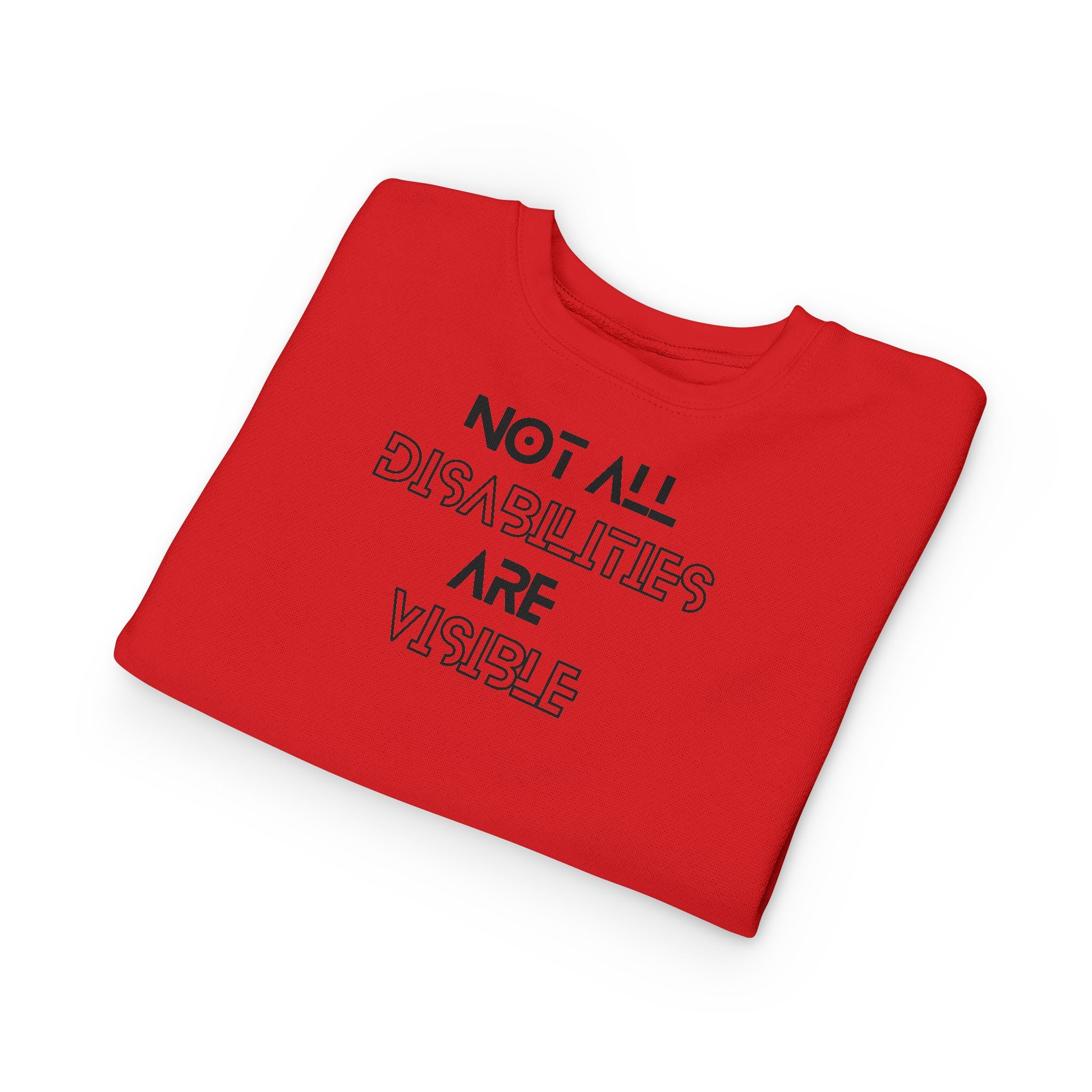 "Not All Disabilities Are Visible" Toddler Sweater