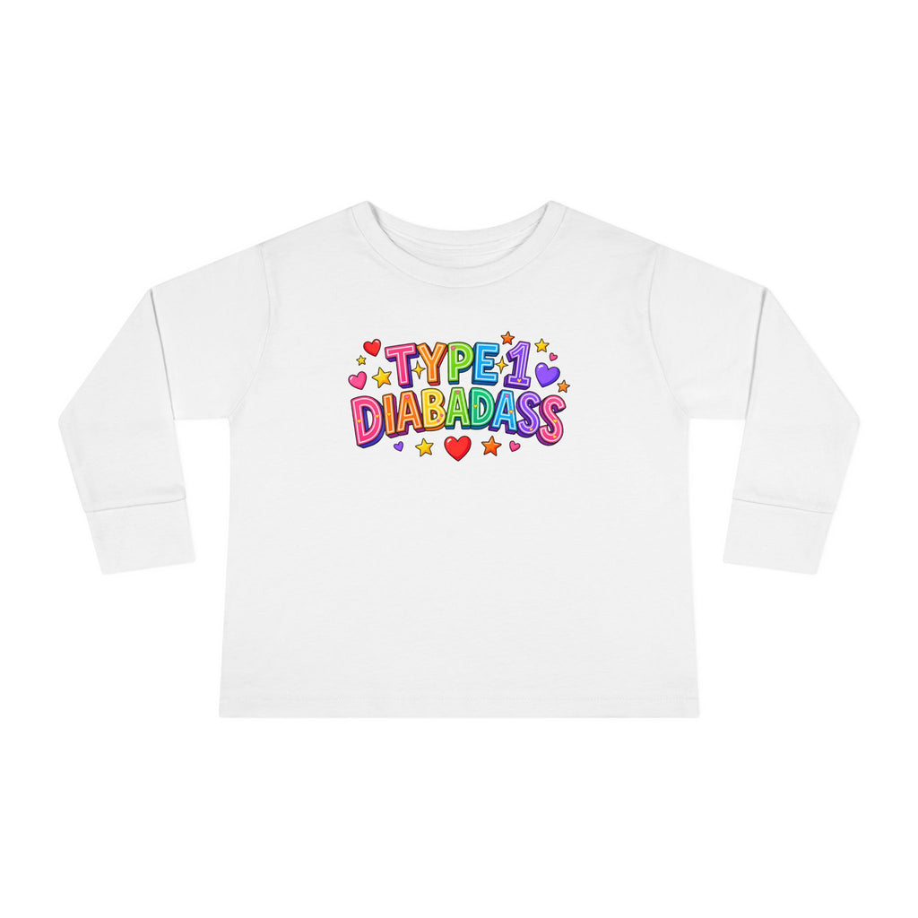 “Type 1 Diabadass” Toddler Long Sleeve