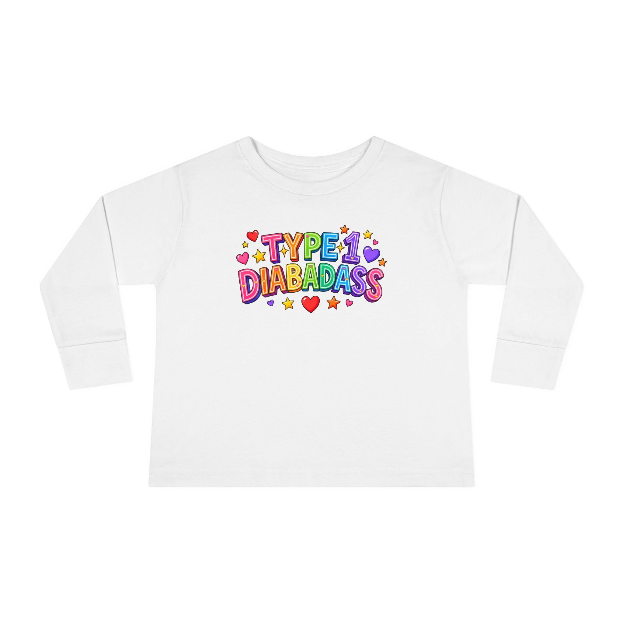 “Type 1 Diabadass” Toddler Long Sleeve