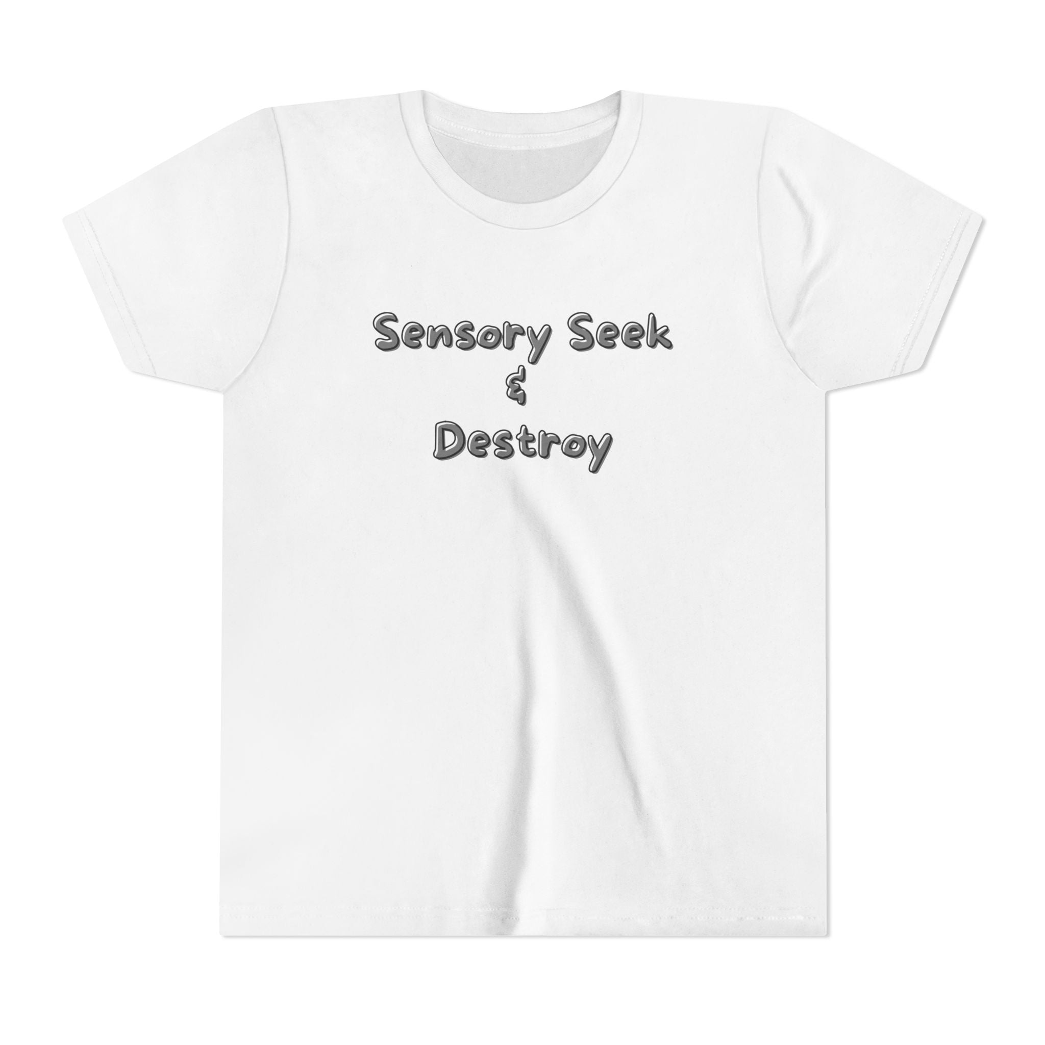 “Sensory Seek & Destroy” Youth Tee
