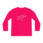 “Screaming Is My Love Language” Youth Long Sleeve