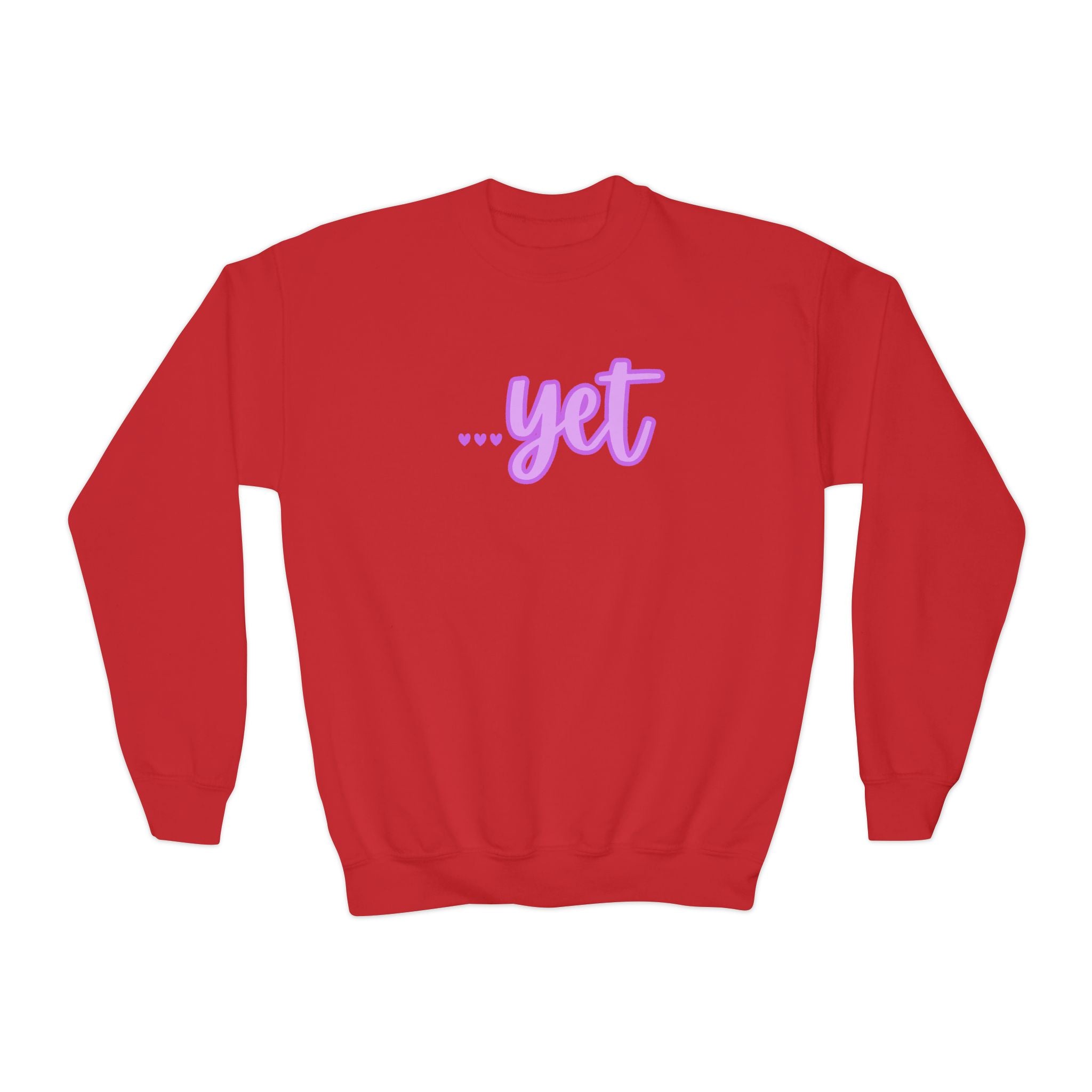 "The Power Of ...Yet (Hearts)" Youth Sweater