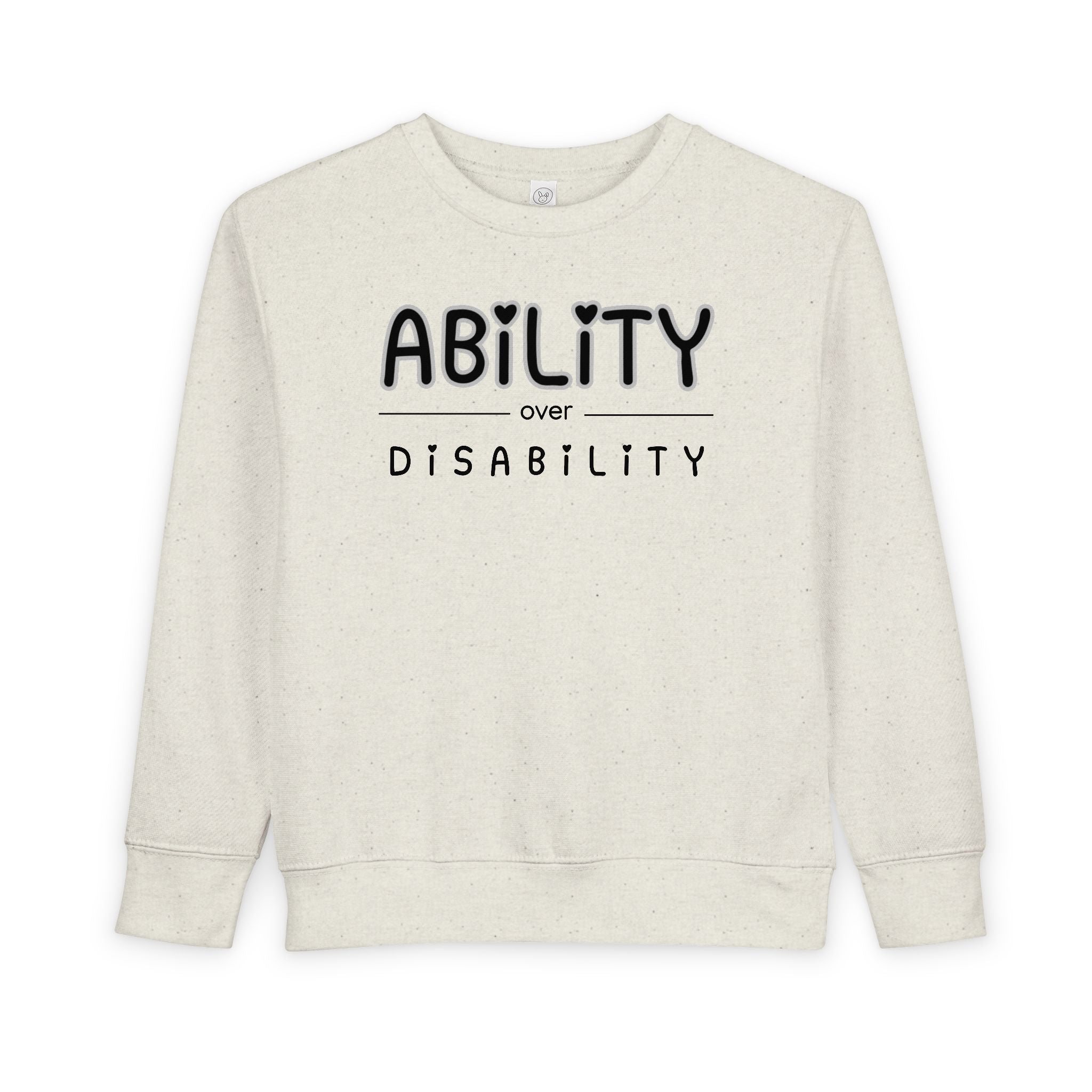 “Ability Over Disability” Toddler Sweater
