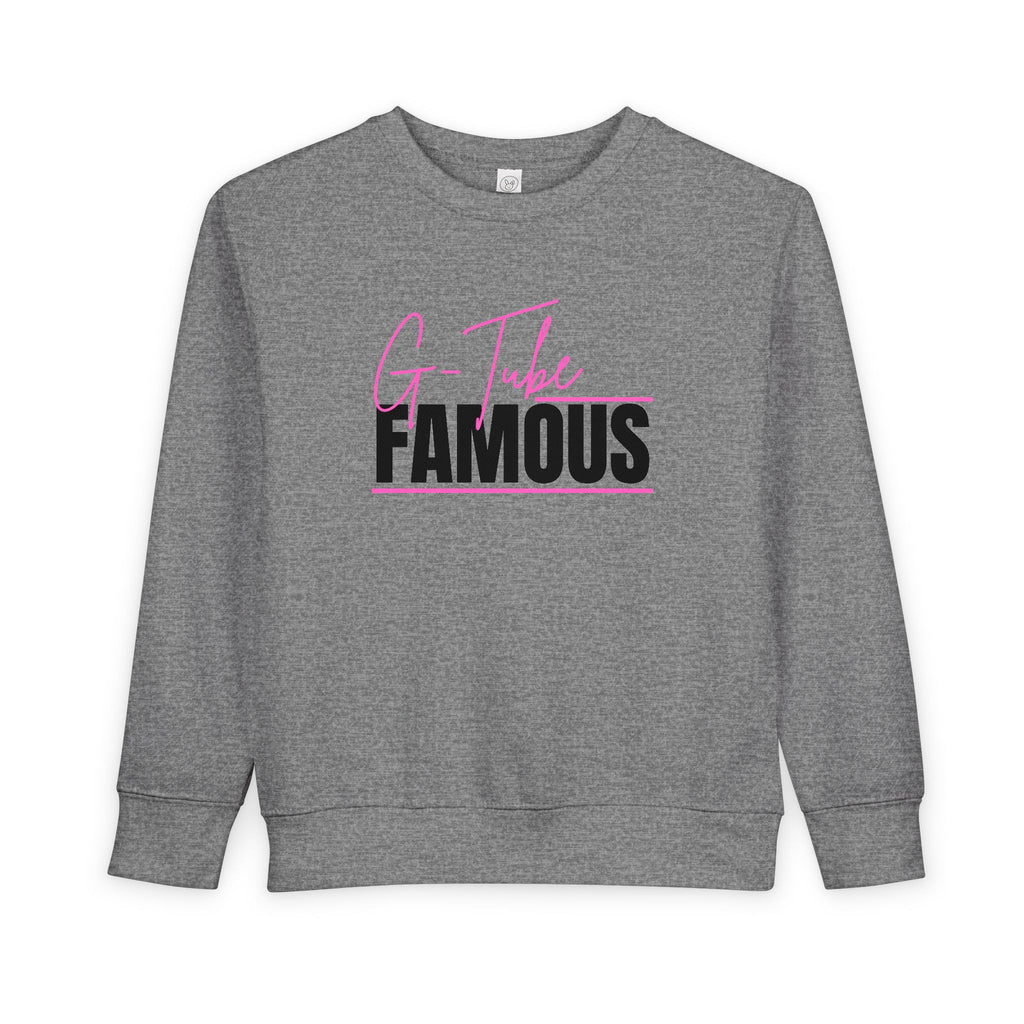 “G-Tube Famous” Toddler Sweater