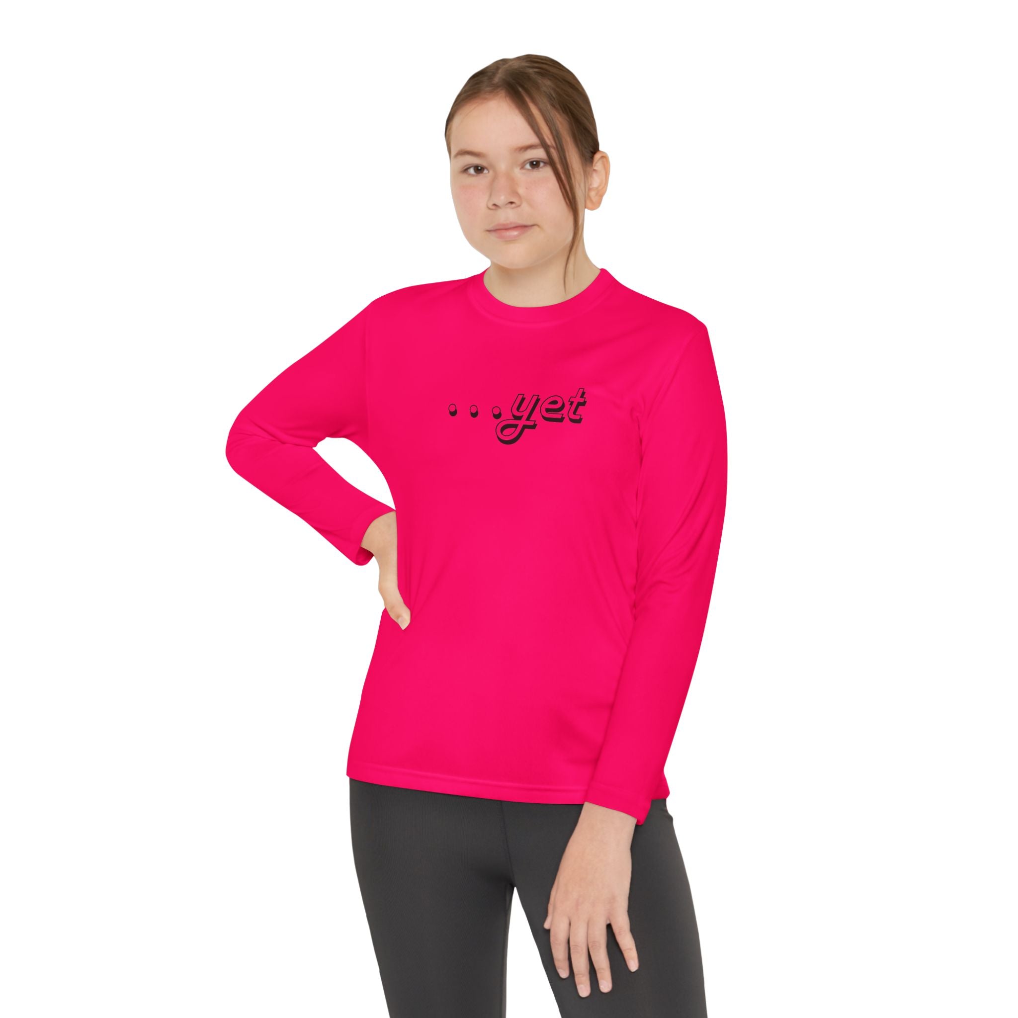 "The Power Of ...Yet" Youth Long Sleeve
