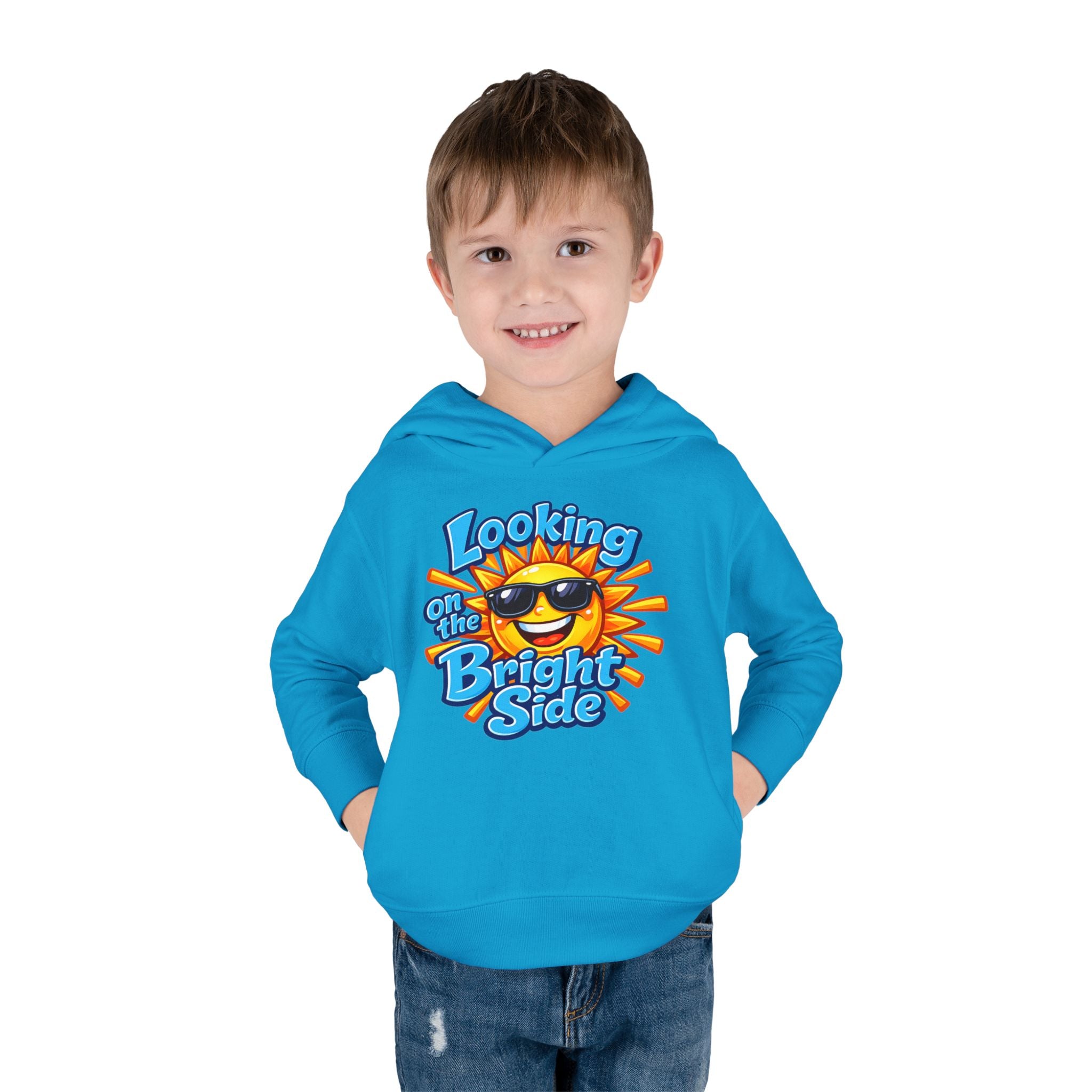 "Looking On The Bright Side" Toddler Hoodie