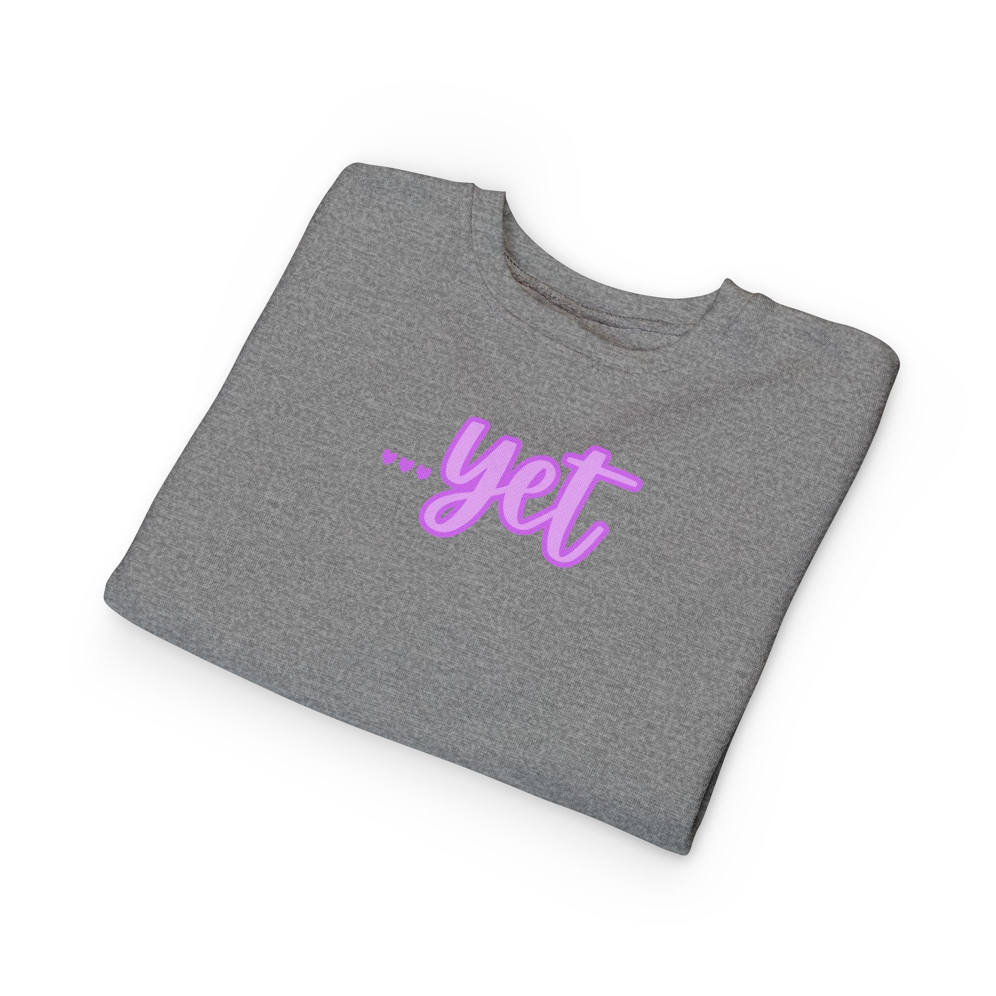 "The Power Of ...Yet (Hearts)" Toddler Sweater
