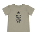 “Keep Calm & Stim On” Toddler Tee