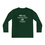 “Not All Disabilities Are Visible” Youth Long Sleeve