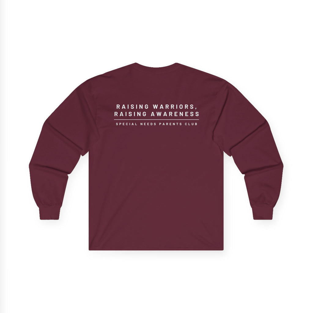 “Raising Warriors, Raising Awareness” SNPC Mens Long Sleeve