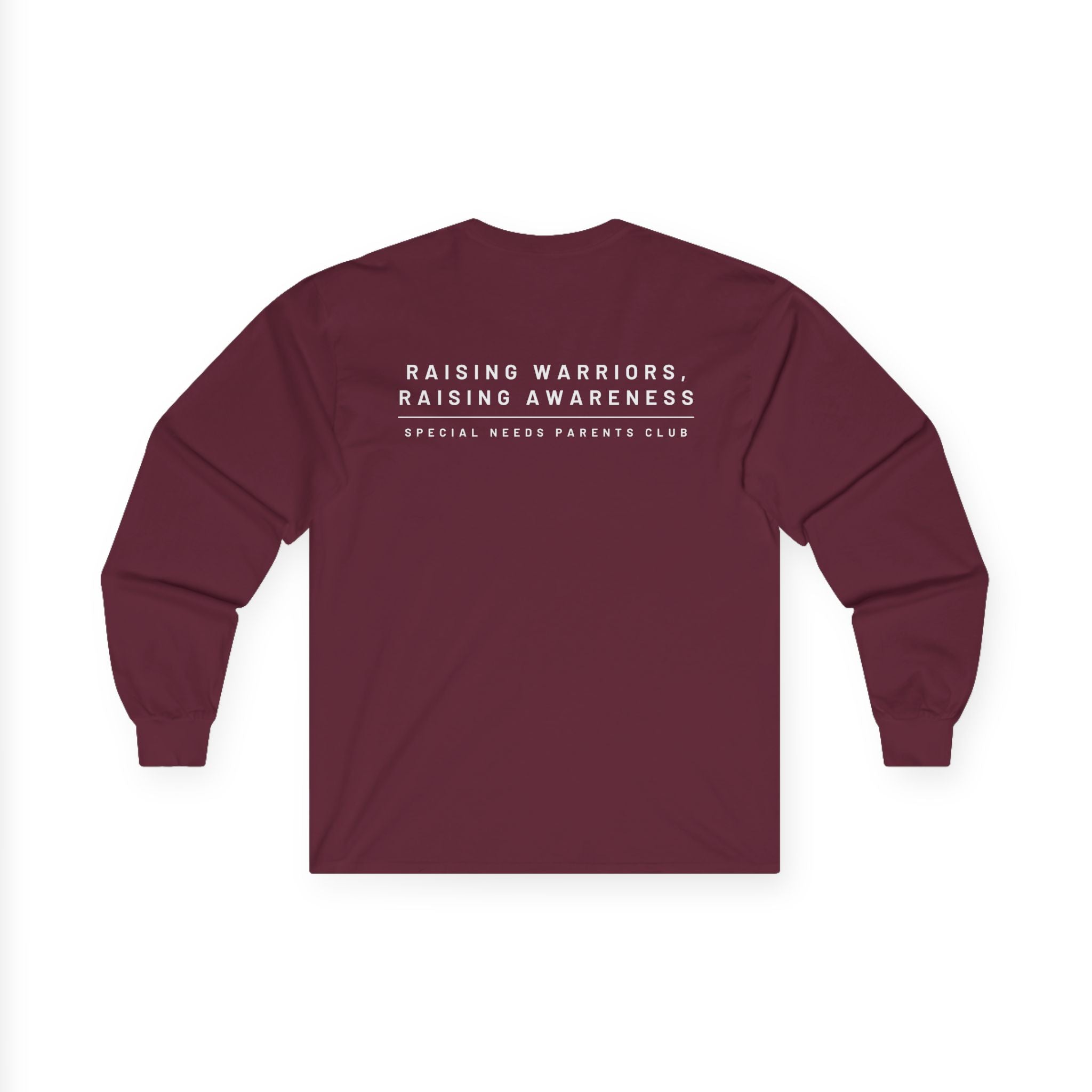 “Raising Warriors, Raising Awareness” SNPC Mens Long Sleeve