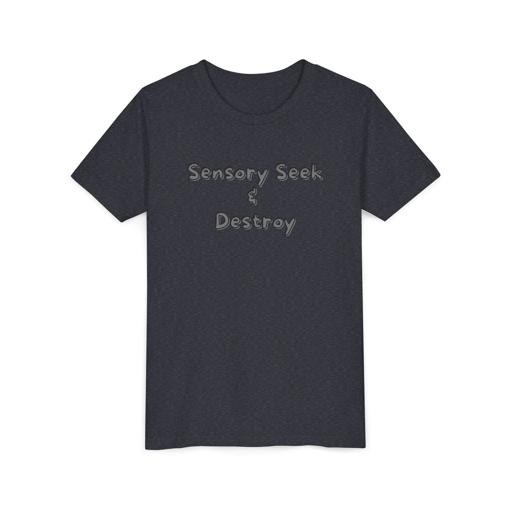 “Sensory Seek & Destroy” Youth Tee