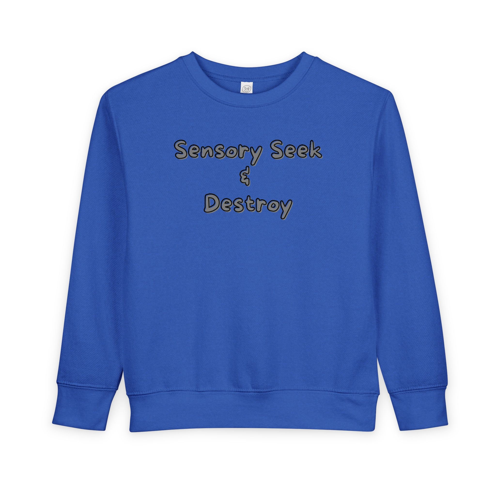 “Sensory Seek & Destroy” Toddler Sweater